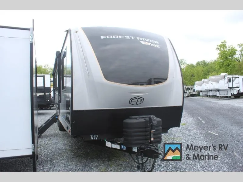 2026 Forest River RV Vibe 2600RK — front three-quarter view