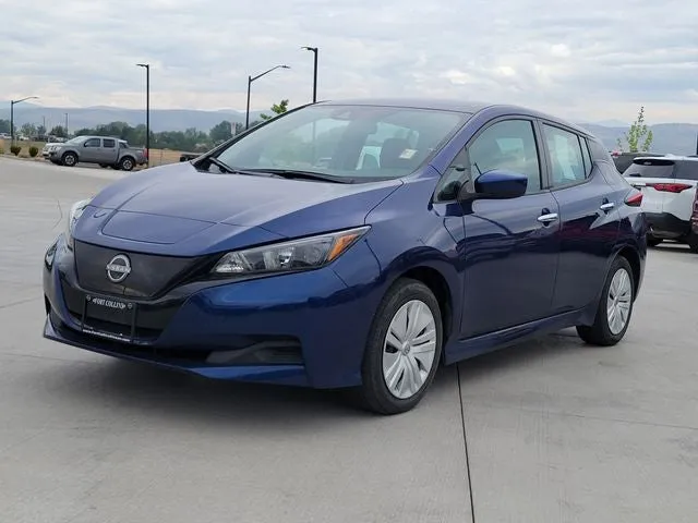 2025 Nissan Leaf S in Other — front three-quarter view