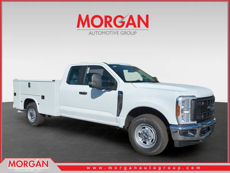 2026 Ford F-250SD XL in White — front three-quarter view