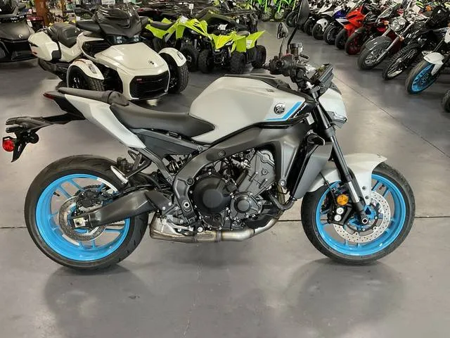 2026 Yamaha MT-09 — front three-quarter view