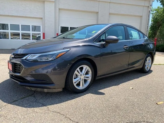 2017 Chevrolet Cruze LT in Tungsten Metallic — front three-quarter view