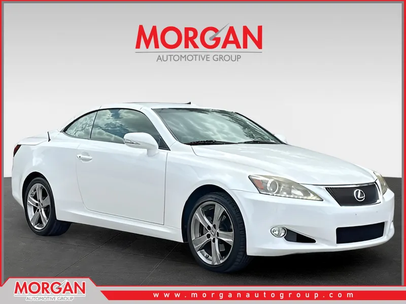 2013 Lexus IS 250C 250 C in Starfire Pearl — front three-quarter view