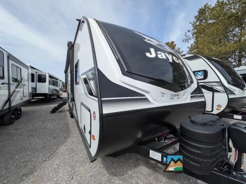 2026 Jayco Jay Feather 25RB — front three-quarter view