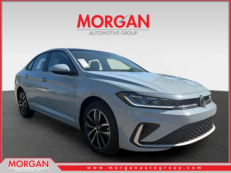 2026 Volkswagen Jetta 1.5T SE in Gray — front three-quarter view