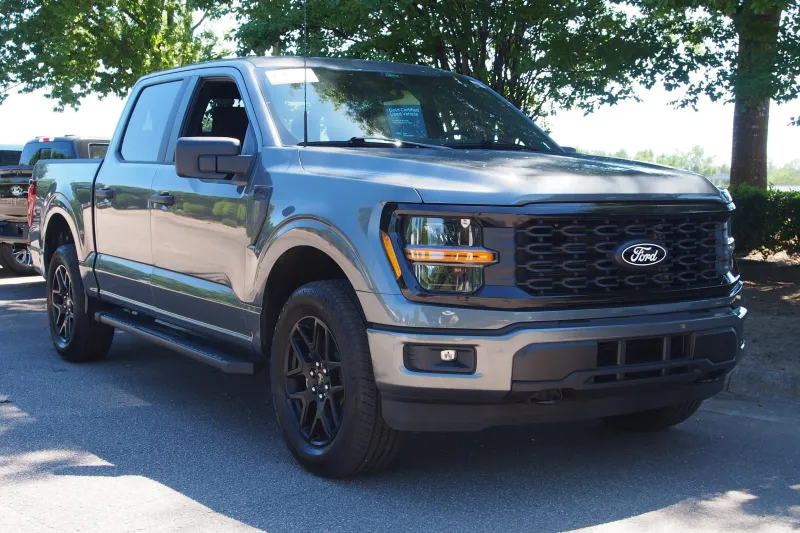 2025 Ford F-150 STX — front three-quarter view