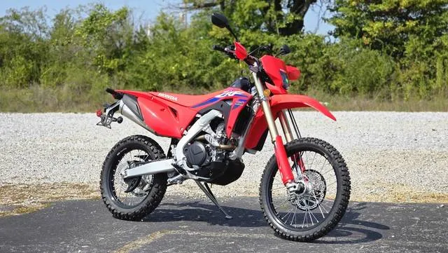 2024 Honda® CRF450RL — front three-quarter view