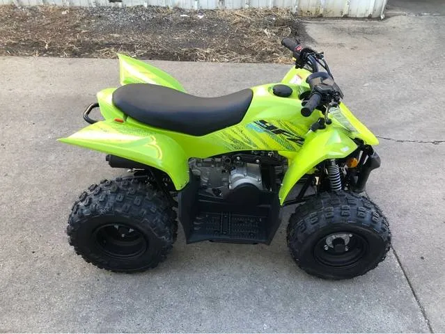 2026 Yamaha YFZ50 — front three-quarter view