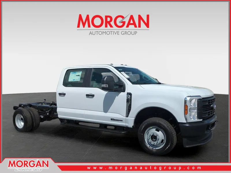 2026 Ford F-350SD XL in White — front three-quarter view
