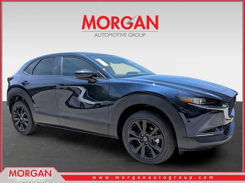 2026 Mazda CX-30 2.5 S Select Sport in Blue — front three-quarter view