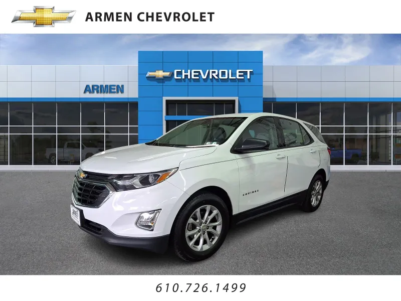 2019 Chevrolet Equinox LS — front three-quarter view