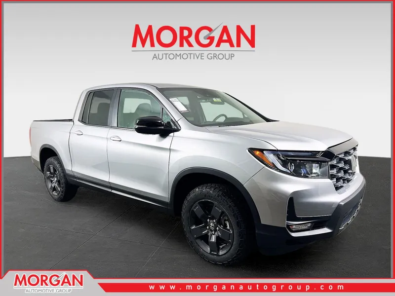 2026 Honda Ridgeline TrailSport in Silver — front three-quarter view