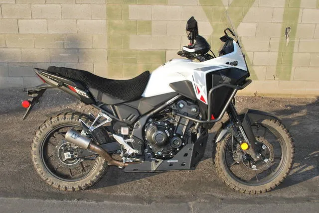 2025 Honda® NX500 — front three-quarter view