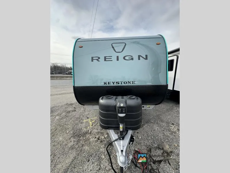 2026 Keystone RV Reign 15RB — front three-quarter view