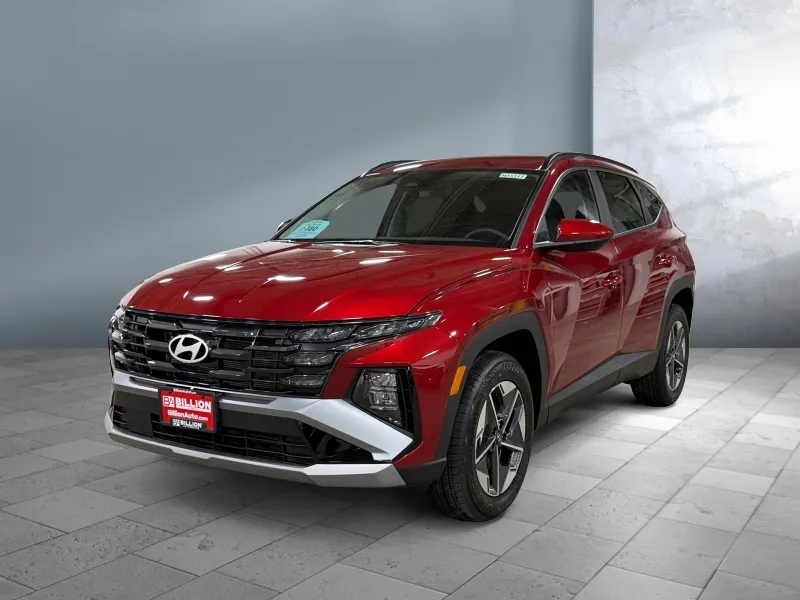 2026 Hyundai Tucson — front three-quarter view