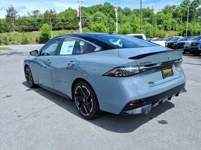 2026 Nissan Sentra — rear three-quarter view