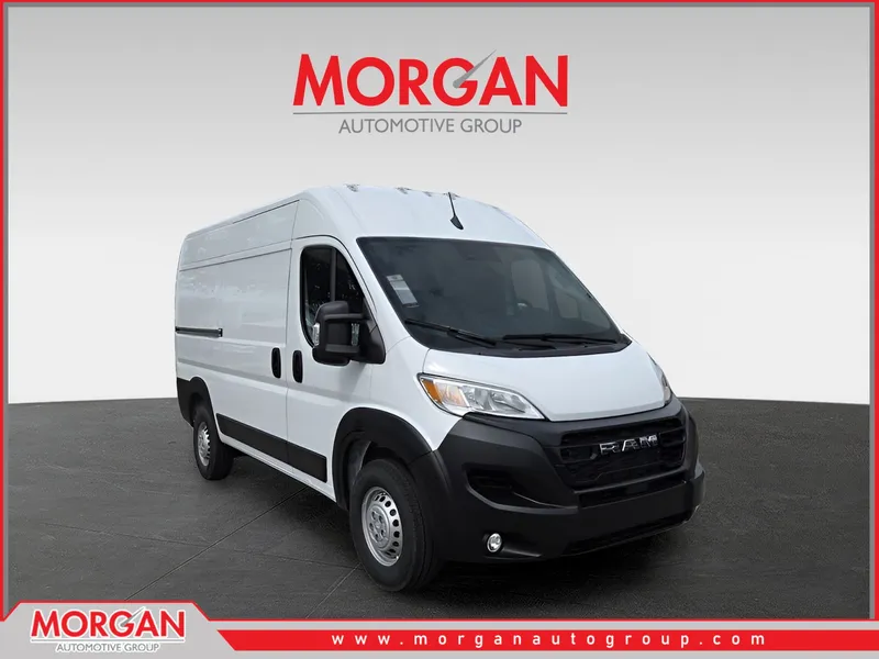 2026 Ram ProMaster 1500 Base in White — front three-quarter view