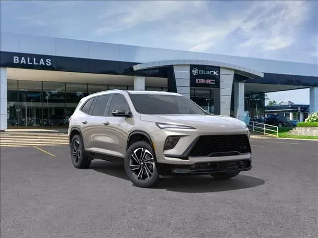 2026 Buick Enclave Sport Touring in Stone Metallic — front three-quarter view
