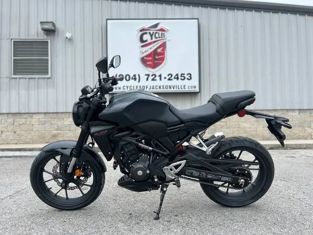 2026 Honda® CB300R — front three-quarter view