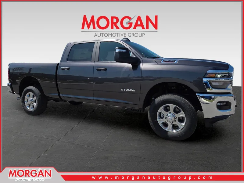 2026 Ram 2500 Big Horn in Gray — front three-quarter view