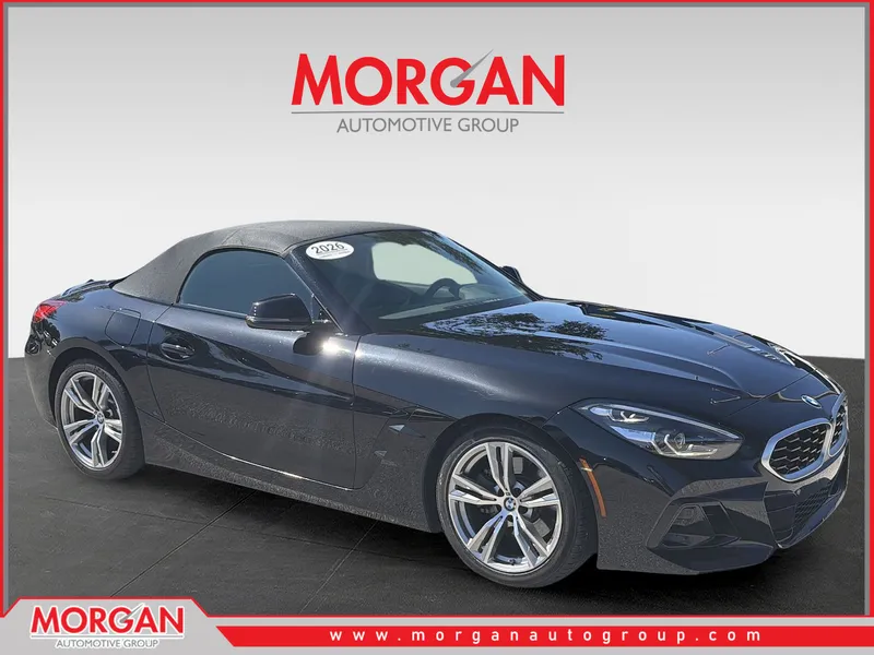 2026 BMW Z4 sDrive30i in Black — front three-quarter view