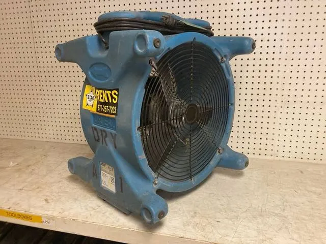 2013 Dri-Eaz Ace TurboDryer — front three-quarter view