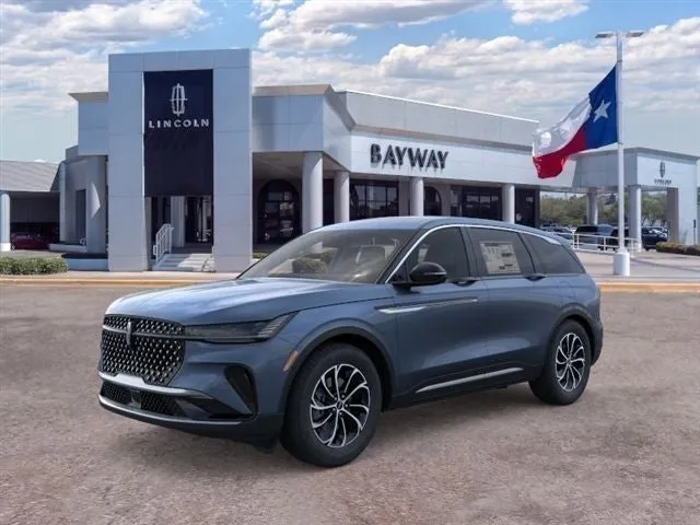 2026 Lincoln Nautilus Premiere in Whisper Blue Metallic Clearcoat — front three-quarter view