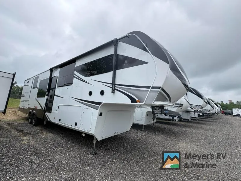 2027 Grand Design Solitude 390RK — front three-quarter view