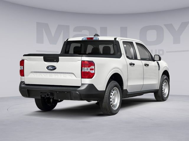 2026 Ford Maverick XL in Oxford White — front three-quarter view