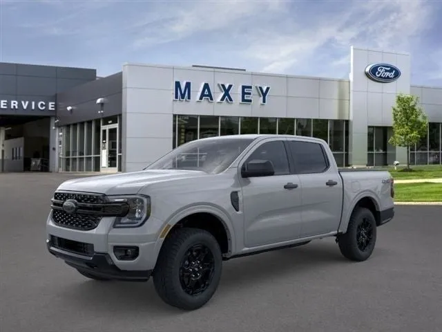 2026 Ford Ranger XLT in Avalanche — front three-quarter view