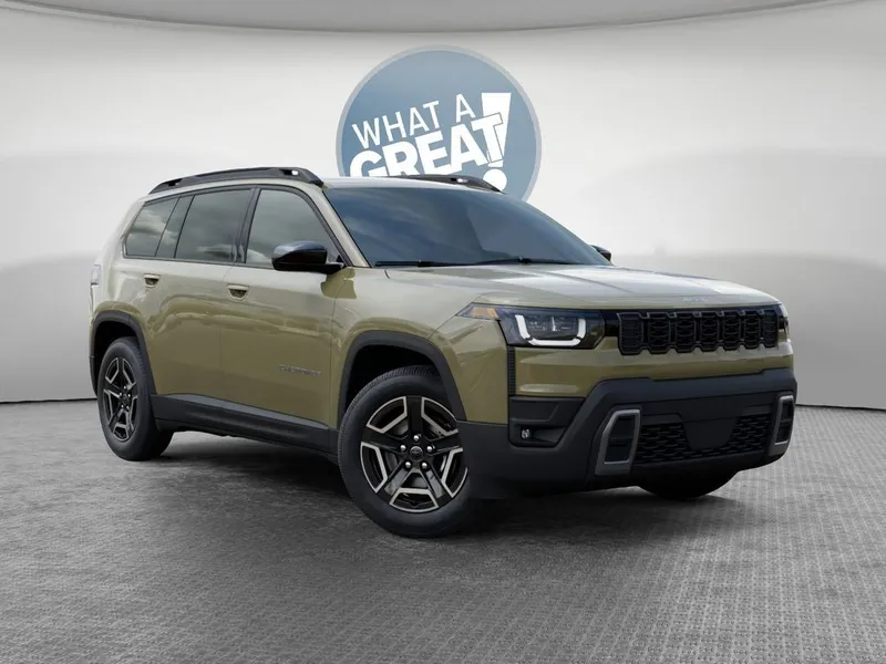 2026 Jeep Cherokee Laredo in 41 Exterior Paint — front three-quarter view
