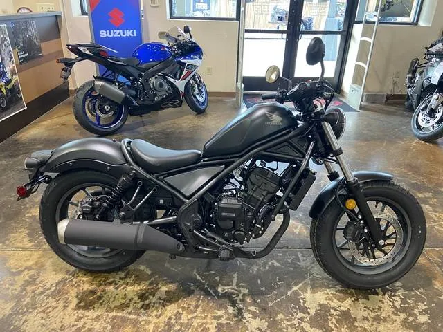 2026 Honda® Rebel 300 E-Clutch — front three-quarter view