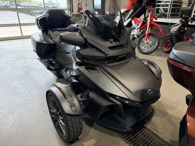 2026 Can-Am® Spyder RT Limited Dark — front three-quarter view