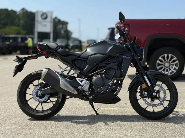 2024 Honda® CB300R ABS — front three-quarter view