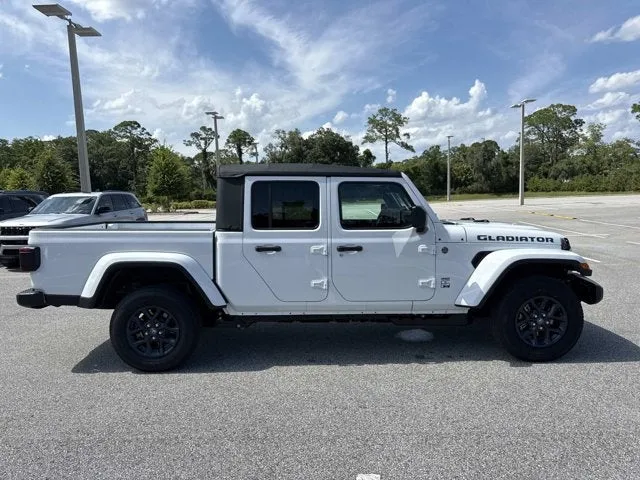 2026 Jeep Gladiator 85th Anniversary Edition in Bright White Clearcoat — front three-quarter view