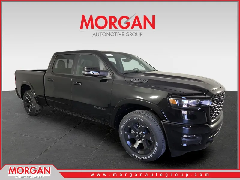 2026 Ram 1500 Big Horn/Lone Star in Black — front three-quarter view