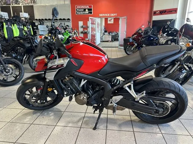 2018 Honda® CB650F — front three-quarter view
