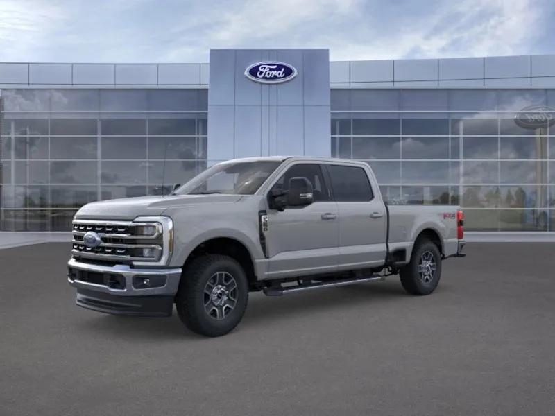 2026 Ford F-250 in DR Gray — front three-quarter view