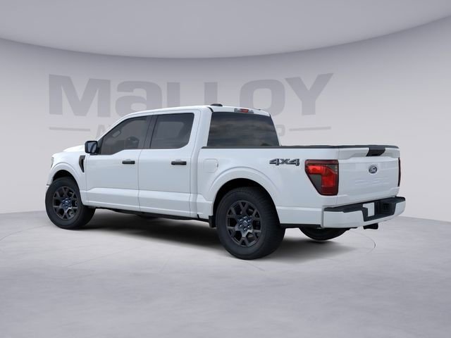 2026 Ford F-150 STX in Oxford White — front three-quarter view