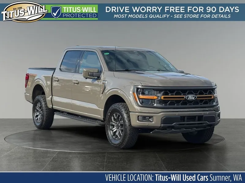 2026 Ford F-150 Tremor in Grey — front three-quarter view