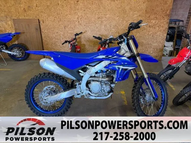 2026 Yamaha YZ450F 70th Anniversary Edition — front three-quarter view