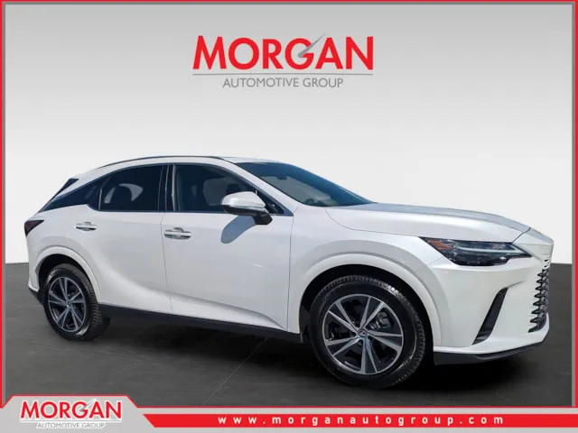 2023 Lexus RX 350 Premium in White — front three-quarter view