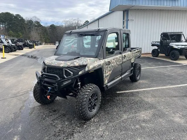 2026 Polaris® Ranger Crew XD 1500 EPS NorthStar Ultimate Pursuit Camo — front three-quarter view
