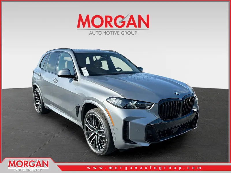 2026 BMW X5 sDrive40i in Gray — front three-quarter view