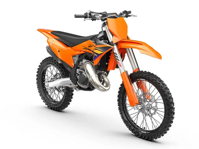 2026 KTM 85 SX 19/16 — front three-quarter view