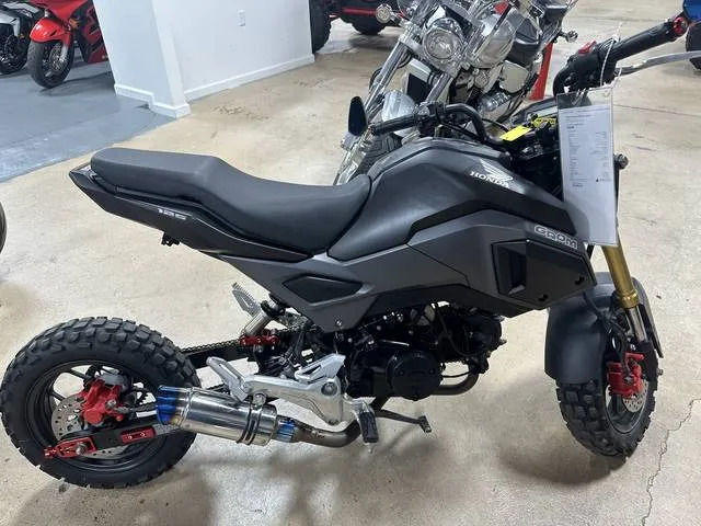 2018 Honda® Grom — front three-quarter view