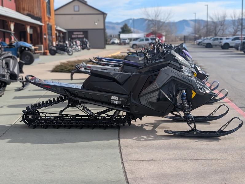 2025 Polaris 850 PRO RMK 155 Shadow Gray / Gloss Black