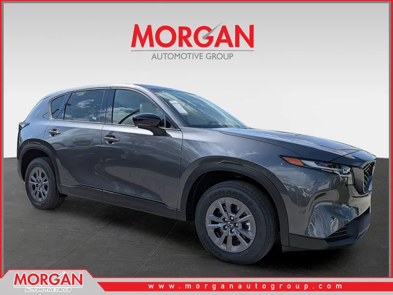 2026 Mazda CX-5 2.5 S Select in Gray — front three-quarter view