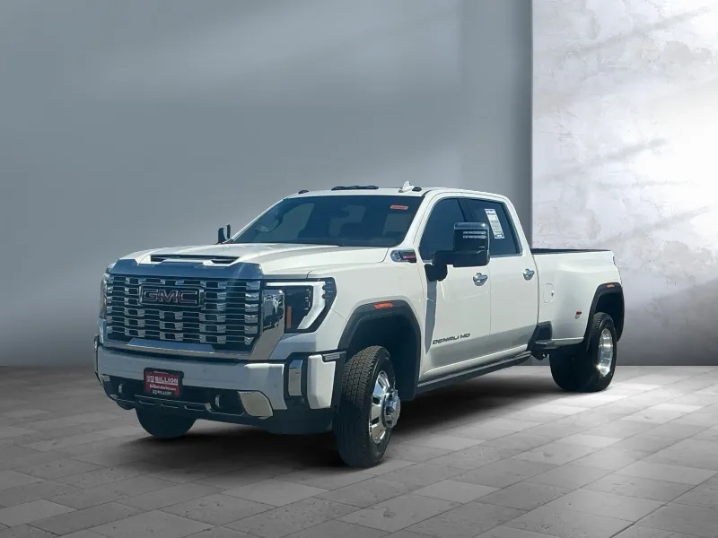 2025 GMC Sierra 3500HD — front three-quarter view