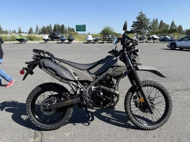 2026 Kawasaki KLX®230 DF ABS — front three-quarter view