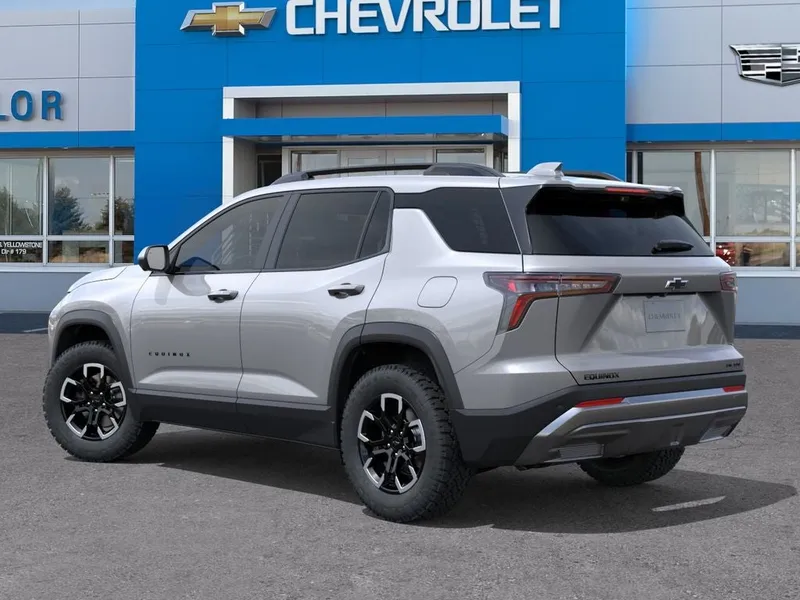 2027 Chevrolet Equinox — rear three-quarter view